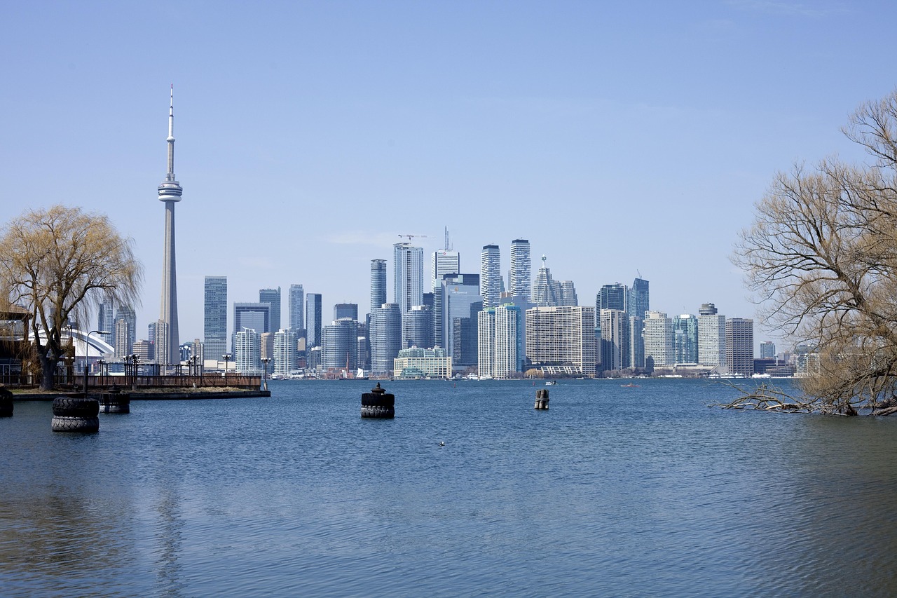 Toronto CN Tower view