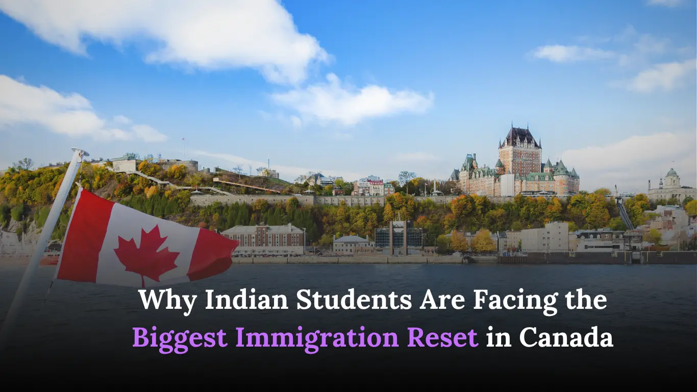 Indian Students Are Facing the Biggest Immigration Reset in Canada