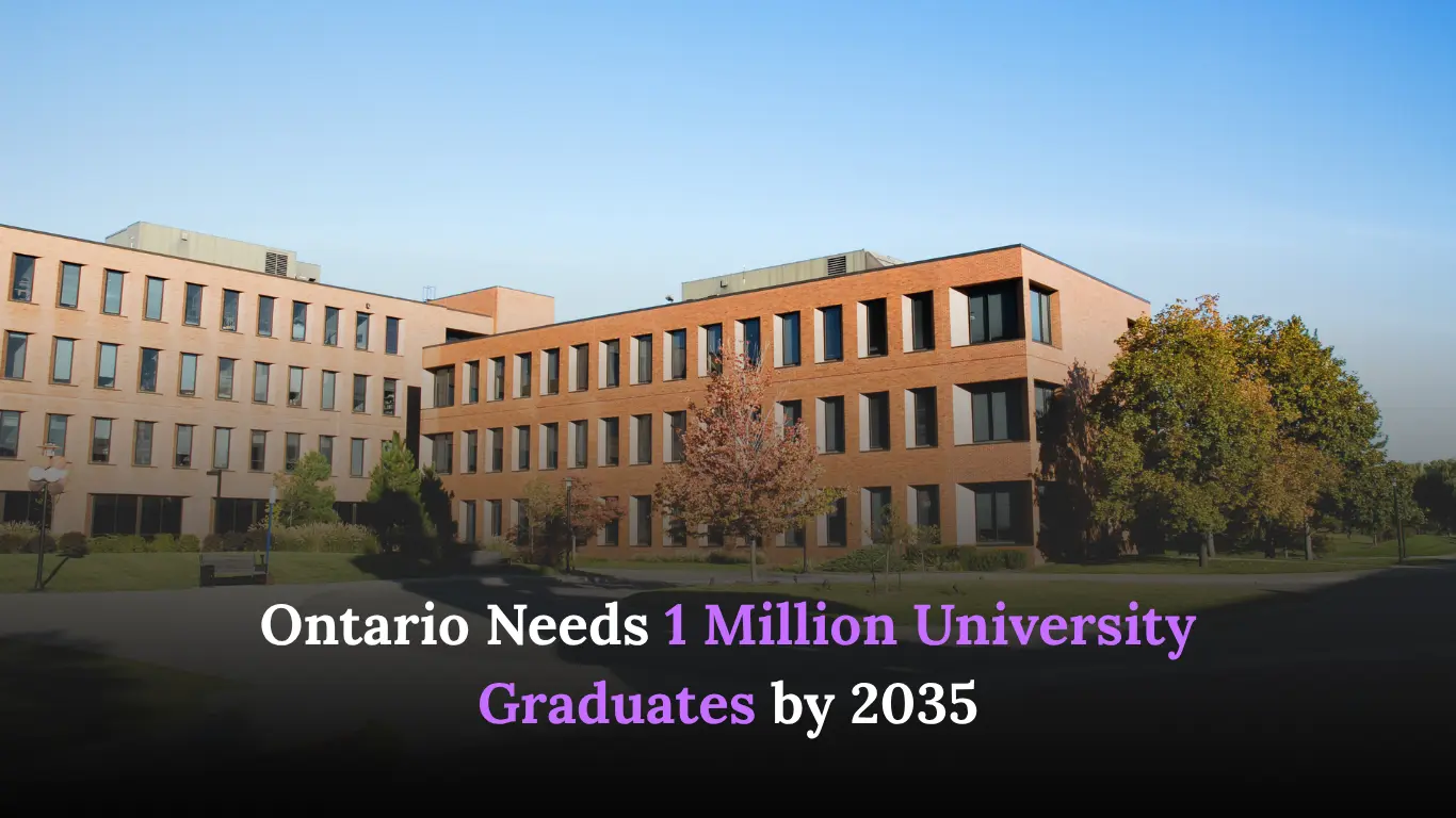 Ontario Needs 1 Million University Graduates by 2035